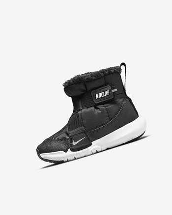 Botas Nike Flex Advance Niña Negras Gris Oscuro Rojas Blancas | CO5526