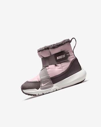 Botas Nike Flex Advance Niño Rosas Moradas Moradas Claro Rosas | CO5377