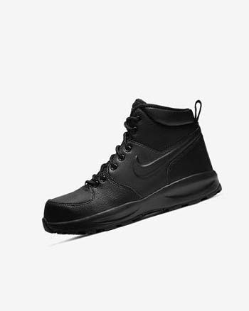 Botas Nike Manoa LTR Niña Negras Negras Negras | CO5129