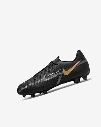 Botas de Futbol Nike Jr. Phantom GT2 Academy MG Niño Negras Metal Doradas Gris Oscuro Metal Gris Oscuro | CO4709