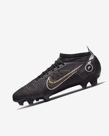 Botas de Futbol Nike Mercurial Vapor 14 Pro FG Hombre Negras Metal Plateadas Gris Metal Doradas | CO2818