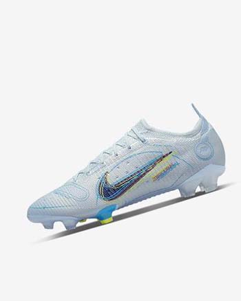 Botas de Futbol Nike Mercurial Vapor 14 Elite FG Hombre Gris Azules Claro Azules Azules | CO2913