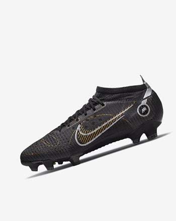 Botas de Futbol Nike Mercurial Vapor 14 Pro FG Mujer Negras Metal Plateadas Gris Metal Doradas | CO5408