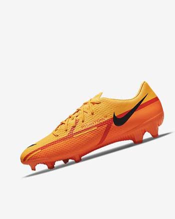 Botas de Futbol Nike Phantom GT2 Academy MG Mujer Naranjas Naranjas Rojas Claro Negras | CO4608