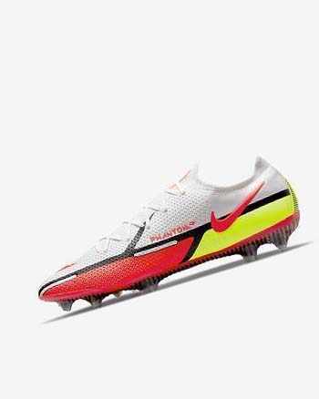 Botas de Futbol Nike Phantom GT2 Elite FG Hombre Blancas Negras Rojas Claro | CO1129