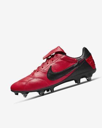 Botas de Futbol Nike The Premier 3 SG-PRO Anti-Clog Traction Hombre Rojas Rojas Negras | CO5138