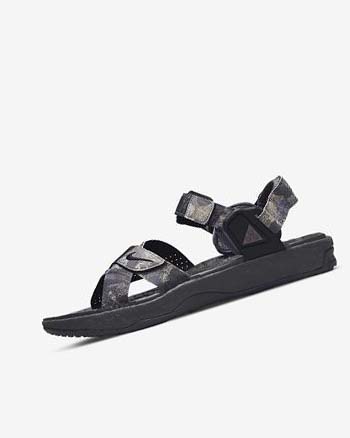 Sandalias Nike Air Deschutz +SE Mujer Moradas Gris Oscuro Verde Menta | CO2748