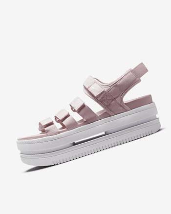Sandalias Nike Icon Classic Mujer Rosas Rosas Blancas | CO2678