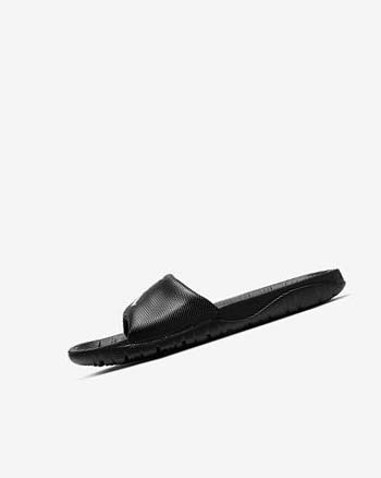 Sandalias de Diapositivas Nike Jordan Break Niña Negras Blancas | CO5223