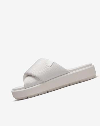 Sandalias de Diapositivas Nike Jordan Sophia Mujer Blancas | CO4850