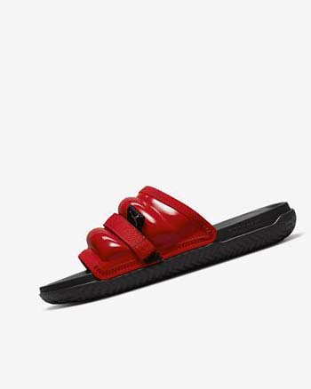 Sandalias de Diapositivas Nike Jordan Super Play Hombre Rojas Blancas Burdeos Negras | CO1136