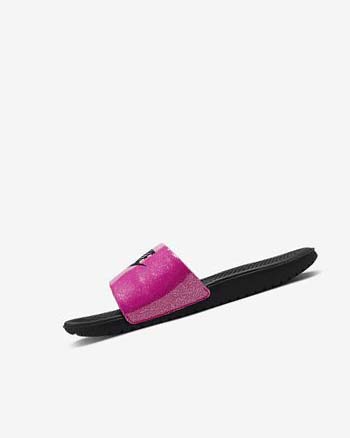 Sandalias de Diapositivas Nike Kawa SE Niña Negras | CO4987