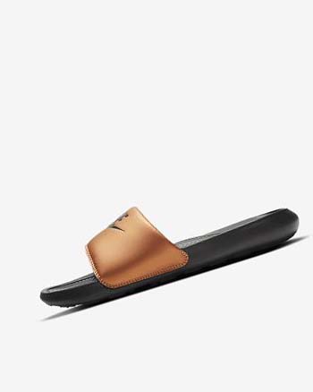 Sandalias de Diapositivas Nike Victori One Mujer Negras Metal Cobra Negras | CO1152