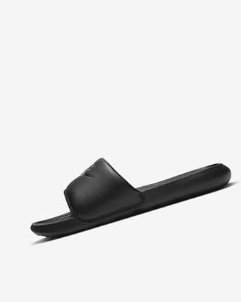 Sandalias de Diapositivas Nike Victori One Mujer Negras Negras Negras | CO2331