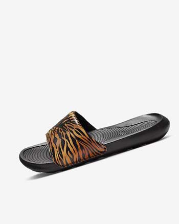Sandalias de Diapositivas Nike Victori One Mujer Negras Negras | CO3144
