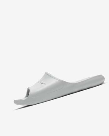Sandalias de Diapositivas Nike Victori One Hombre Gris Claro Blancas | CO5335