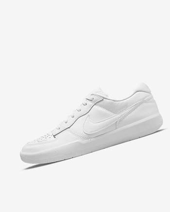 Tenis Para Montar Tabla Nike SB Force 58 Premium Hombre Blancas Blancas Blancas Blancas | CO2730