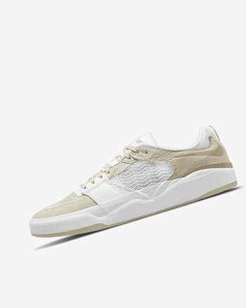 Tenis Para Montar Tabla Nike SB Ishod Wair Premium Hombre Gris Claro Blancas Blancas Kaki | CO3259