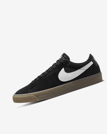 Tenis Para Montar Tabla Nike SB Zoom Blazer Low Pro GT Hombre Negras Negras Blancas Blancas | CO4656