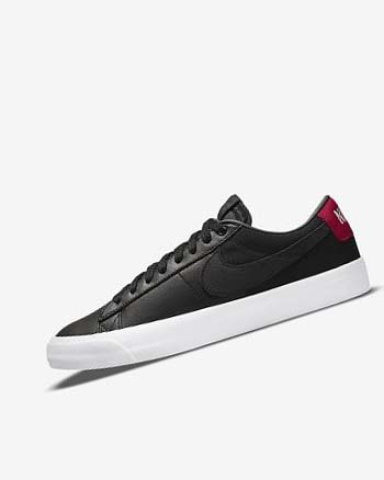 Tenis Para Montar Tabla Nike SB Zoom Blazer Low Pro GT Premium Mujer Negras Rojas Negras | CO5006