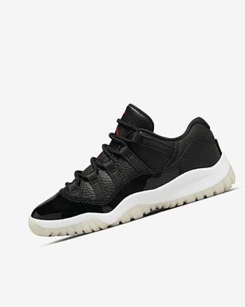 Zapatillas Baloncesto Nike Air Jordan 11 Retro Low Niño Negras Blancas Rojas | CO4562