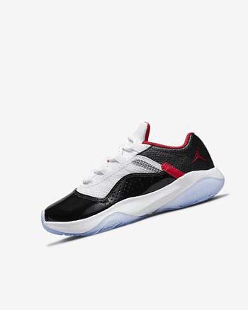 Zapatillas Baloncesto Nike Air Jordan 11 CMFT Low Niño Blancas Negras Rojas | CO4887