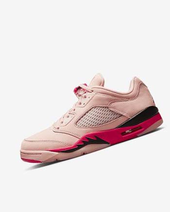 Zapatillas Baloncesto Nike Air Jordan 5 Retro Low Mujer Naranjas Negras Rojas | CO5508