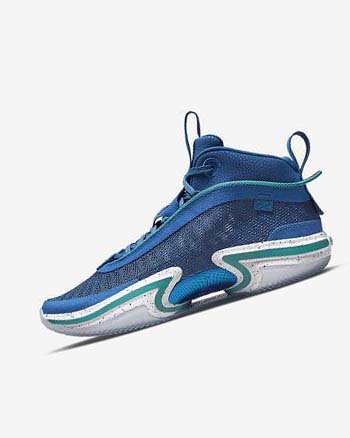 Zapatillas Baloncesto Nike Air Jordan XXXVI SE Luka 'Global Game' Hombre Azules Blancas | CO2520