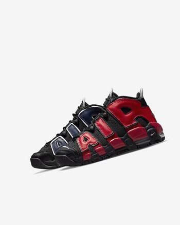 Zapatillas Baloncesto Nike Air More Uptempo Niño Negras Azul Marino Blancas Rojas | CO2493