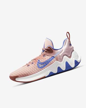Zapatillas Baloncesto Nike Giannis Immortality Mujer Naranjas Azules Claro Azules | CO2639