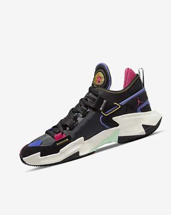 Zapatillas Baloncesto Nike Jordan .5 'Why Not?' Hombre Negras Azules Verde Menta | CO2670