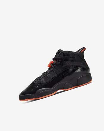Zapatillas Baloncesto Nike Jordan 6 Rings Niño Negras Negras | CO4814