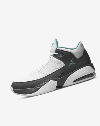 Zapatillas Baloncesto Nike Jordan Max Aura 3 Hombre Blancas Gris Turquesa | CO4831