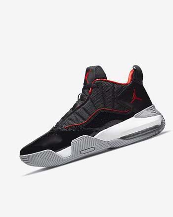 Zapatillas Baloncesto Nike Jordan Stay Loyal Hombre Negras Blancas Gris Rojas | CO3160