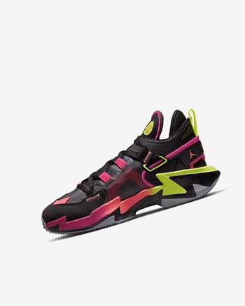 Zapatillas Baloncesto Nike Jordan Why Not .5 Niño Negras Gris Gris Mango Claro | CO5550