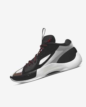 Zapatillas Baloncesto Nike Jordan Zoom Separate Hombre Negras Blancas Azules Gris Rojas | CO5088
