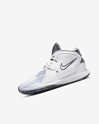 Zapatillas Baloncesto Nike Kyrie Infinity Niña Blancas Azules Claro Azules Gris | CO2622