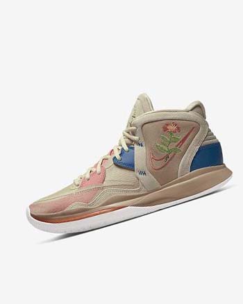Zapatillas Baloncesto Nike Kyrie Infinity Mujer Marrones Blancas | CO5280