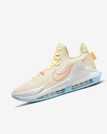 Zapatillas Baloncesto Nike LeBron Witness 6 Mujer Verde Azules | CO1114