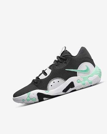 Zapatillas Baloncesto Nike PG 6 Hombre Negras Blancas Verde Menta | CO2295