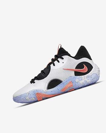 Zapatillas Baloncesto Nike PG 6 Mujer Blancas Negras Azules Rojas | CO3067