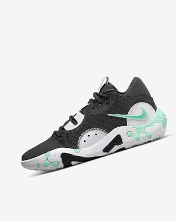 Zapatillas Baloncesto Nike PG 6 Mujer Negras Blancas Verde Menta | CO2224