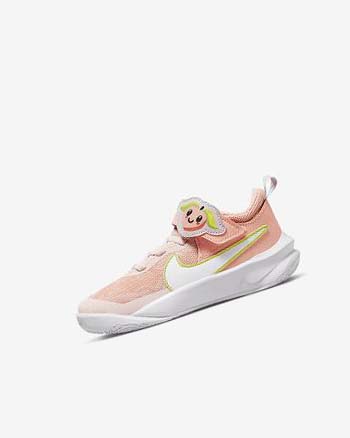 Zapatillas Baloncesto Nike Team Hustle D 10 Lil Fruits Niña Rojas Verde Blancas | CO5427