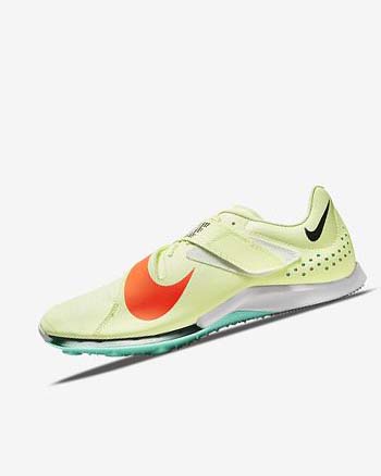 Zapatillas Clavos Nike Air Zoom LJ Elite Mujer Turquesa Naranjas | CO2934