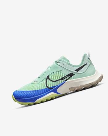 Zapatillas De Trail Running Nike Air Zoom Terra Kiger 8 Mujer Verde Menta Gris Azules | CO1109