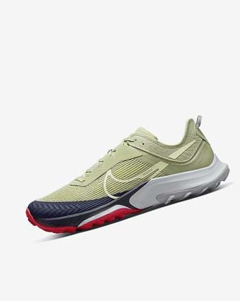 Zapatillas De Trail Running Nike Air Zoom Terra Kiger 8 Hombre Verde Oliva Beige Claro Obsidian | CO2871