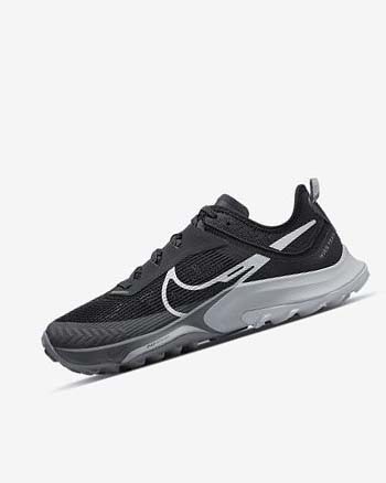 Zapatillas De Trail Running Nike Air Zoom Terra Kiger 8 Mujer Negras Gris Oscuro Gris Plateadas | CO4931