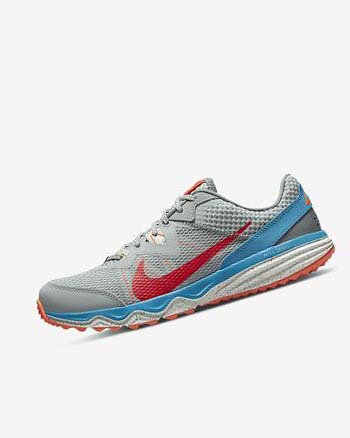 Zapatillas De Trail Running Nike Juniper Trail Hombre Verde Oliva Gris Verde Menta Rojas | CO5536