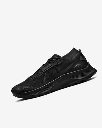 Zapatillas De Trail Running Nike Pegasus Trail 3 GORE-TEX Impermeables Hombre Negras Gris Oscuro Gris Negras | CO3139