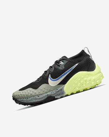 Zapatillas De Trail Running Nike Wildhorse 7 Mujer Verde Oliva Limón Claro | CO5270